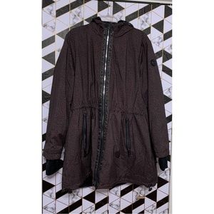 2X Michael Kors Cheetah Print Winter Coat